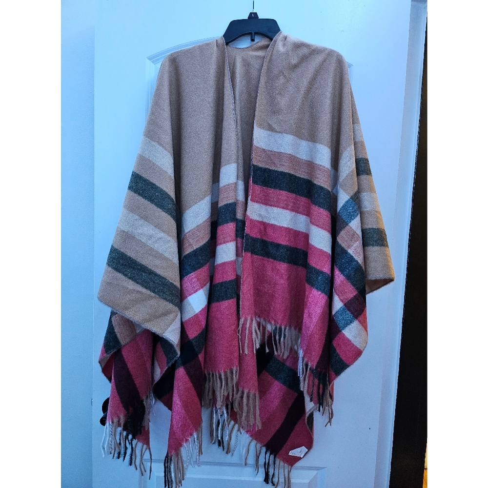 Francesca's Lightweight poncho cardigan